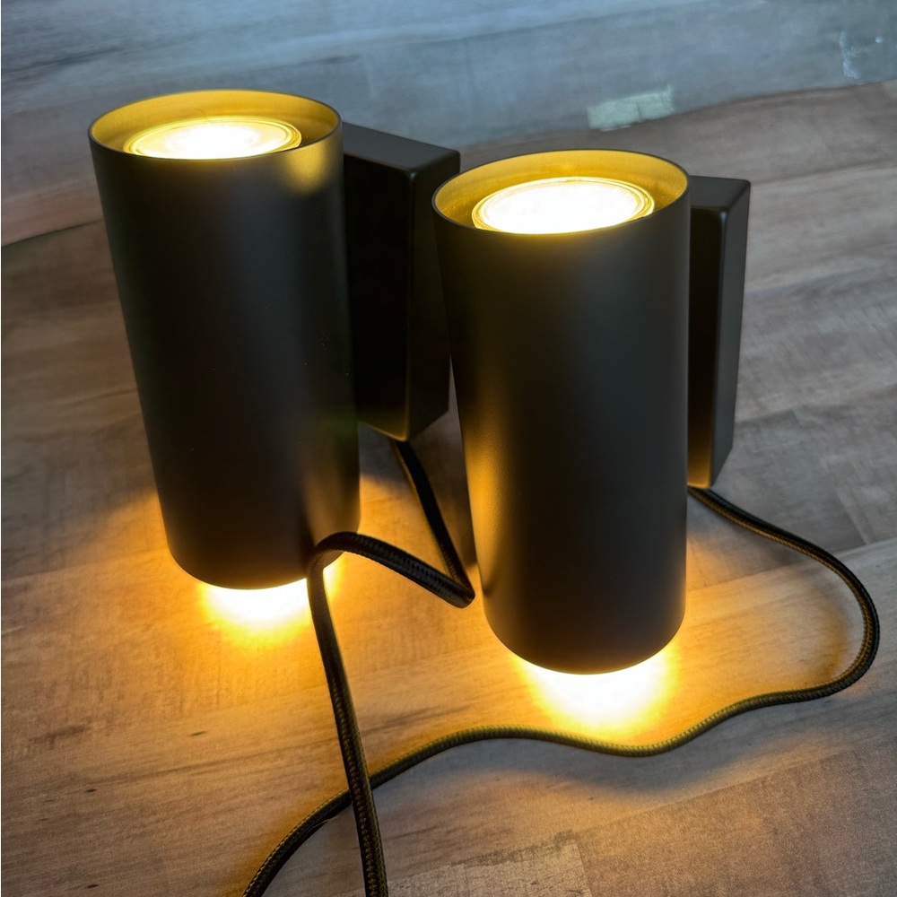 Modern IKEA Black Wall Sconces